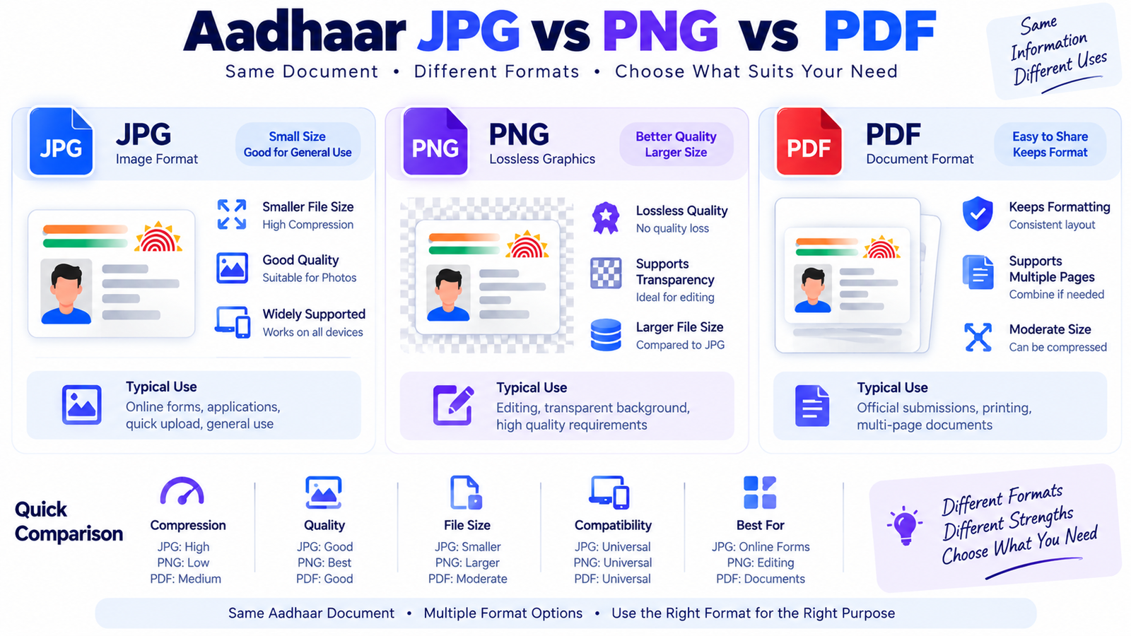 Step-by-Step Guide to Reduce Aadhaar Card Size Online illustration