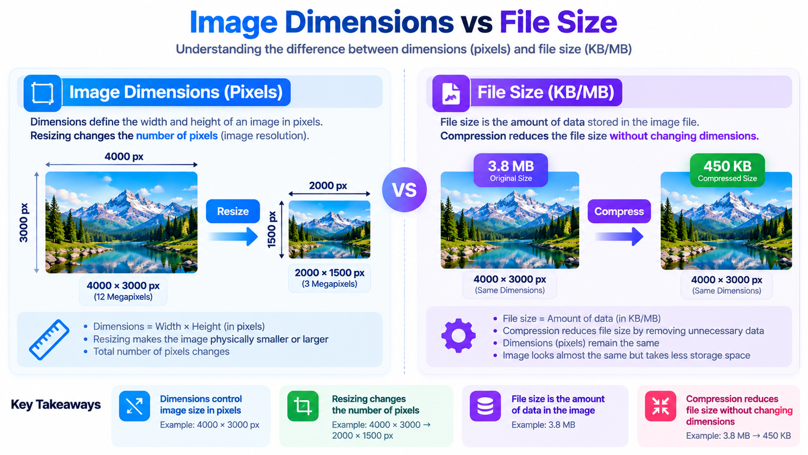 JPG vs PNG vs WebP: Which Image Format Gives the Smallest File Size? illustration